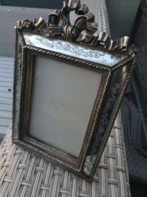 Mooie vintage spiegelglas fotolijst in nette staat..., Audio, Tv en Foto, Fotografie | Fotolijsten, Gebruikt, Ophalen of Verzenden