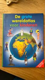 De grote Wereldatlas voor kinderen, Boeken, Kinderboeken | Jeugd | onder 10 jaar, Ophalen of Verzenden, Zo goed als nieuw