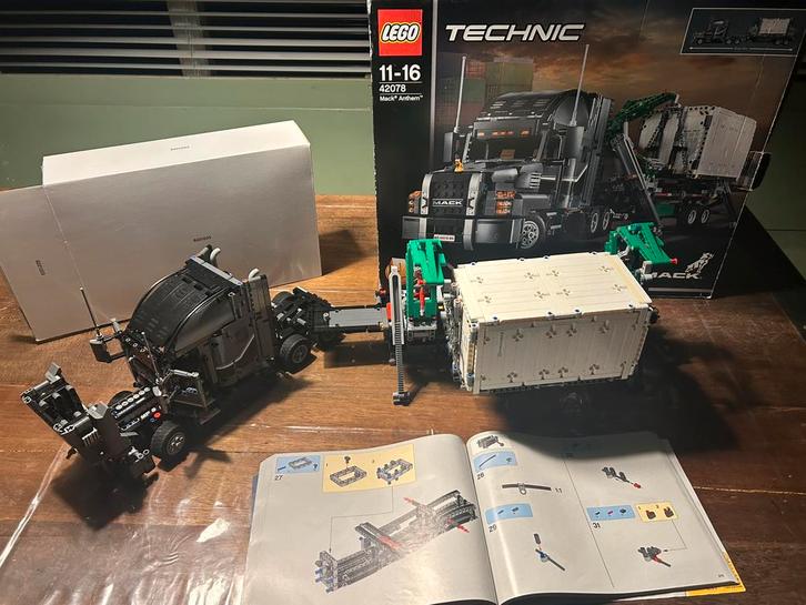 LEGO Technic Mack Anthem - 42078 2 in 1 truck, Kinderen en Baby's, Speelgoed | Duplo en Lego, Zo goed als nieuw, Ophalen of Verzenden
