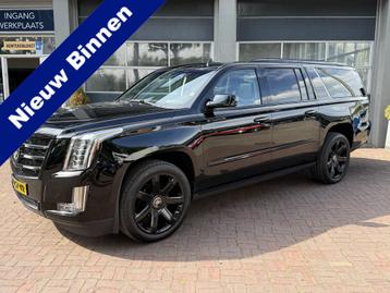 Cadillac Escalade 6.2 V8 Premium 450PK ESV Platinum 7p 5xTV  beschikbaar voor biedingen