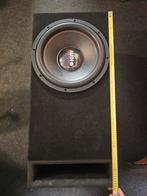 Audio System Subwoofer met Kist - 35 Hz 15 inch, Auto diversen, Autospeakers, Ophalen, Gebruikt