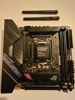 ASUS ROG Strix H470-I Gaming - Ondersteunt 11e generatie!, DDR4, Ophalen of Verzenden, Zo goed als nieuw, Mini-ITX