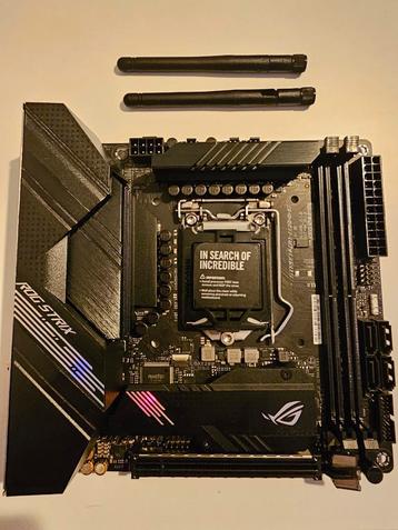 ASUS ROG Strix H470-I Gaming - Ondersteunt 11e generatie! beschikbaar voor biedingen