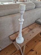 Houten lamp, Huis en Inrichting, Lampen | Vloerlampen, Ophalen, Zo goed als nieuw, Minder dan 100 cm