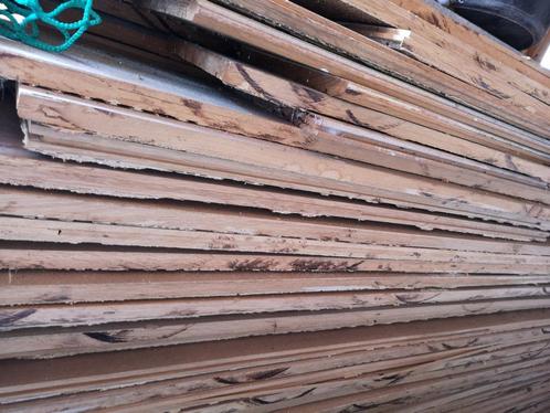 Dikke eikenhouten planken 40m2, Doe-het-zelf en Verbouw, Hout en Planken, Gebruikt, Plank, Eiken, Minder dan 200 cm, Minder dan 25 mm