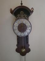 Wandklok met slinger, Ophalen