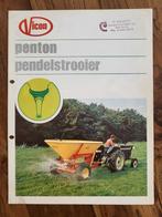 Tractor folder Vicon penton pendelstrooier, Ophalen of Verzenden, Zo goed als nieuw