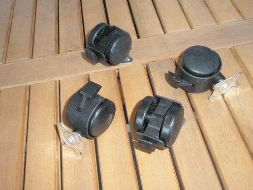 Zwenkwieltjes 2 sets van 4 stuks, Doe-het-zelf en Verbouw, Zwenkwielen, Nieuw, Ophalen of Verzenden