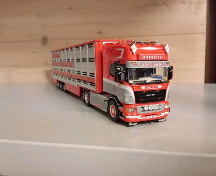 Scania R Vamitra vee oplegger WSI, Hobby en Vrije tijd, Modelauto's | 1:50, Nieuw, Bus of Vrachtwagen, Wsi, Ophalen of Verzenden