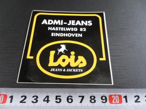 sticker ehv admi jeans LOIS jeans & jackets, Verzamelen, Stickers, Zo goed als nieuw, Bedrijf of Vereniging, Ophalen