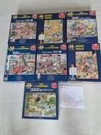 26x Jan van Haasteren puzzels 500 stukjes, Ophalen of Verzenden, 500 t/m 1500 stukjes, Zo goed als nieuw