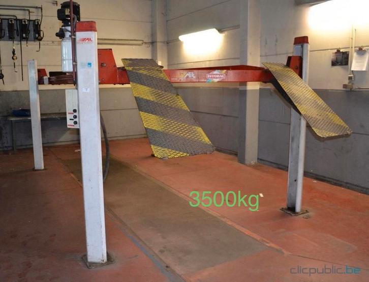 ISTOBAL 3.5 ton 4 koloms hefbrug, Auto diversen, Autogereedschap, Gebruikt, Ophalen of Verzenden