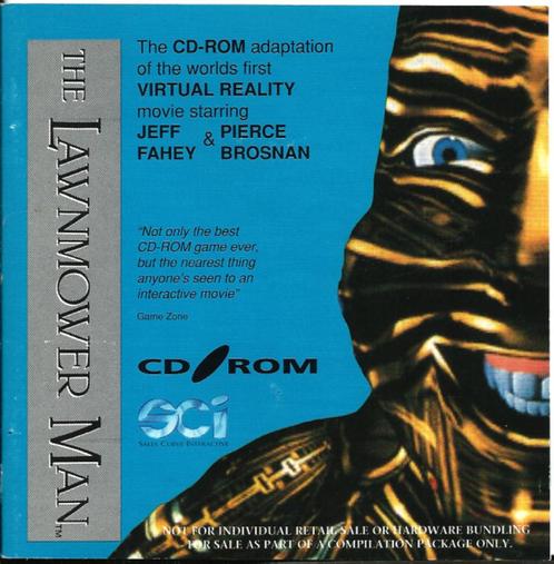Game classic: The Lawnmower Man, Spelcomputers en Games, Games | Pc, Zo goed als nieuw, Avontuur en Actie, 1 speler, Ophalen of Verzenden