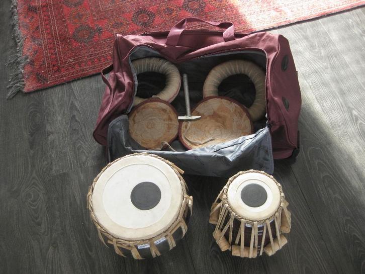tabla, Muziek en Instrumenten, Percussie, Zo goed als nieuw, Melodische percussie, Ophalen of Verzenden