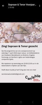 Amateur klassieke zangers gezocht!, Eén persoon, Cadeaubon