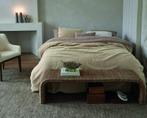 Riviera Maison dekbedovertrek HUGGLE ZAND NIEUWE COLLECTIE, Eenpersoons, Verzenden, Beige, Dekbedovertrek