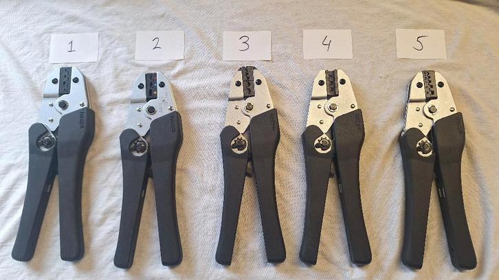 Haupa Adereindhulstang krimptang kabelschoen perstang, Auto diversen, Autogereedschap, Nieuw, Ophalen of Verzenden