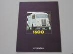 CITR 069 folder CITROËN H 1600, Ophalen of Verzenden, Zo goed als nieuw, Citroën