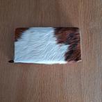 Mooie leren portemonnee met koeienhuid, Overige merken, Gebruikt, Ophalen of Verzenden, Leer