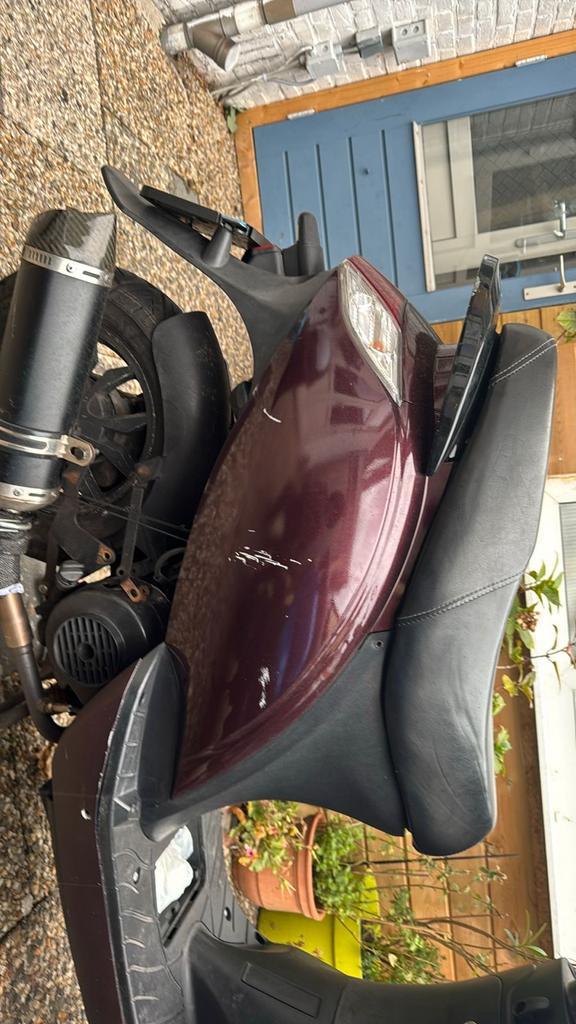 la souris city met schade, Fietsen en Brommers, Snorfietsen en Snorscooters, Gebruikt, Overige merken, Benzine, Ophalen