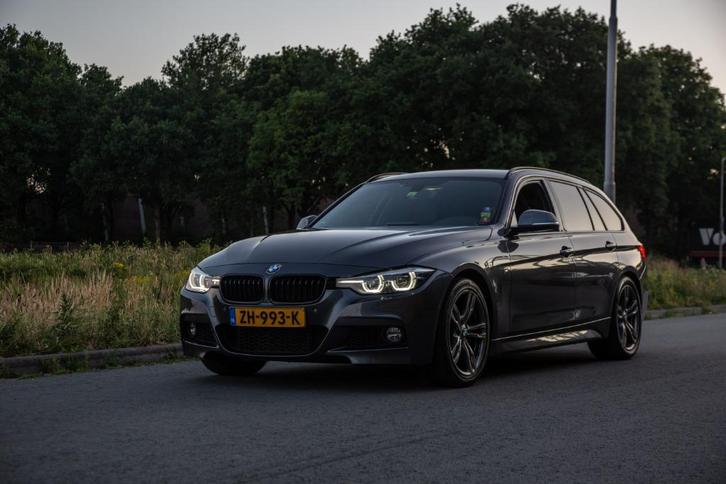 BMW 3-Serie 318i 136pk Aut 2019 Grijs, Auto's, BMW, Particulier, 3-Serie, ABS, Achteruitrijcamera, Adaptieve lichten, Airbags