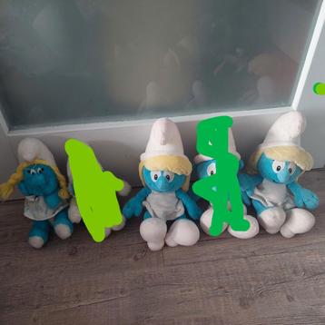 LEUKE SMURFEN KNUFFELS /  SPULLEN/ beschikbaar voor biedingen