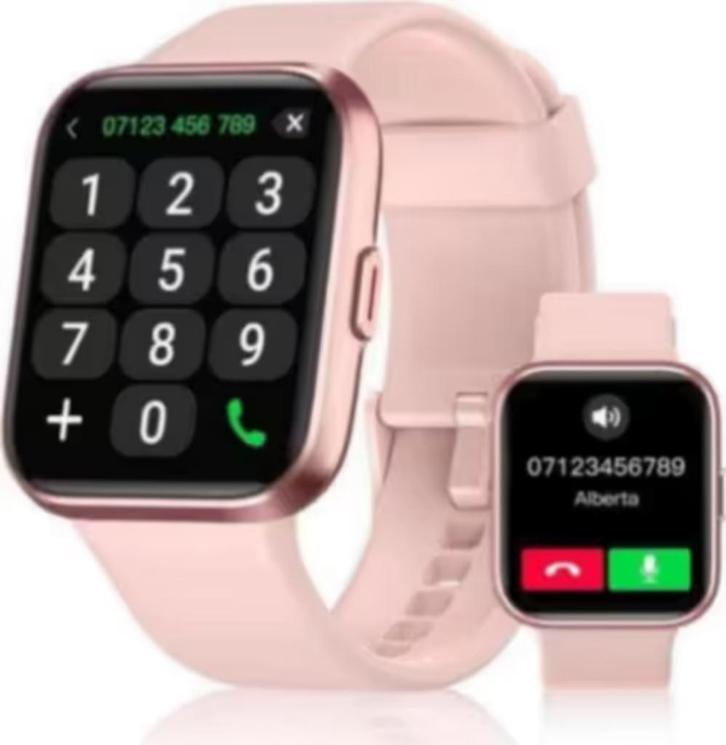 NIEUW!! Smartwatch dames ID208BT, telefoonfunctie, etc 14,99, Sieraden, Tassen en Uiterlijk, Overige Accessoires, Nieuw, Ophalen of Verzenden