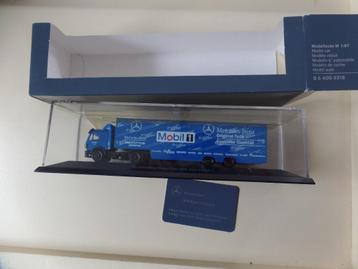 Mercedes trekker / oplegger Mobil (Herpa) beschikbaar voor biedingen