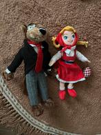 Roodkapje en boze wolf knuffel Efteling, Ophalen of Verzenden, Zo goed als nieuw