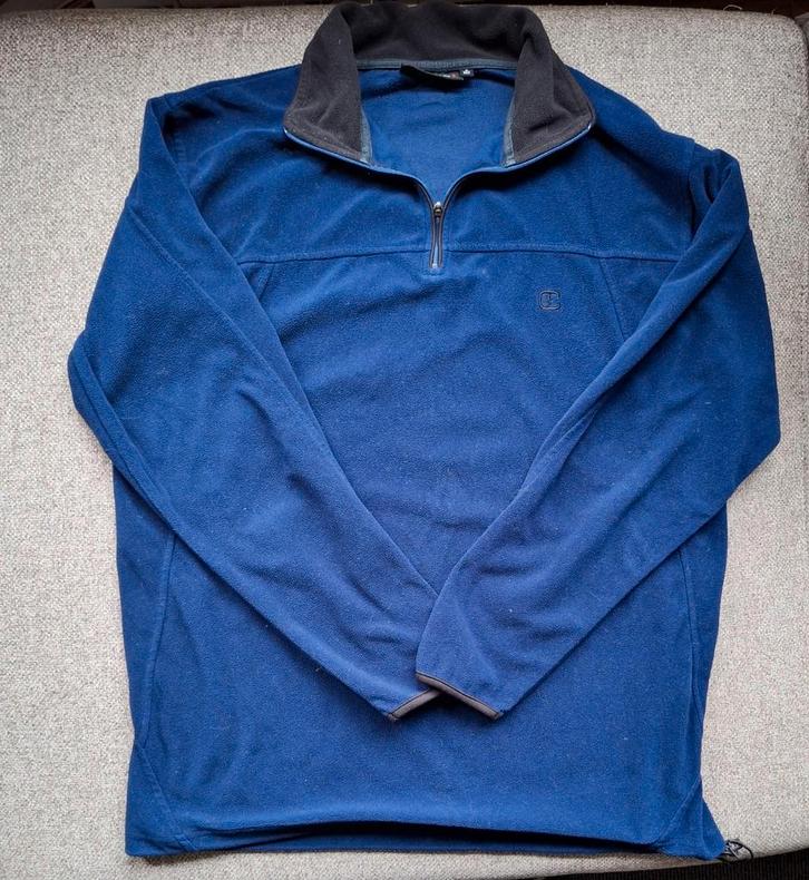 Fleece trui blauw heren mt S Colonial Outdoor, Kleding | Heren, Truien en Vesten, Gedragen, Maat 46 (S) of kleiner, Blauw, Ophalen of Verzenden