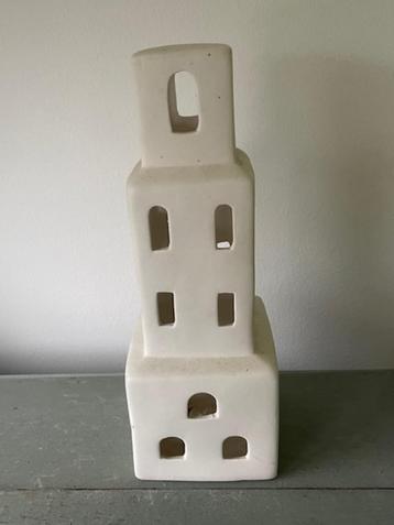 Lampje wit keramiek. Toren van Pisa. Led. Sissy Boy beschikbaar voor biedingen