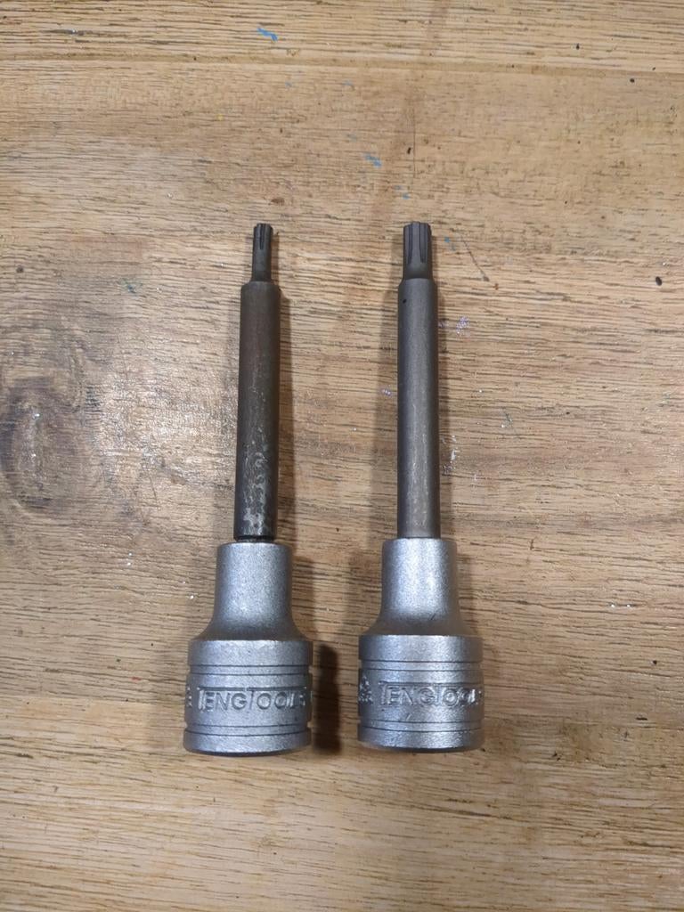Tengtools RIBE RI4 RI6 1/2" doppen, Auto diversen, Autogereedschap, Ophalen of Verzenden, Gebruikt