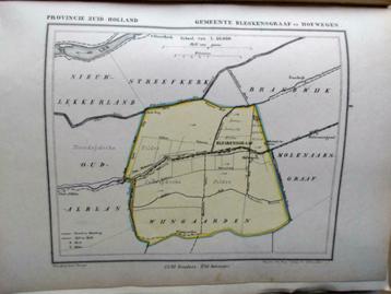 021 / Bleskensgraaf en Hofwegen   Litho Kuyper ZH beschikbaar voor biedingen