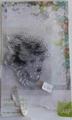 Joy Crafts - Clearstamps - Floral ladie, Ophalen of Verzenden, Zo goed als nieuw, Clearstamp