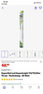 Retro led 55cm 24w nooit geopend, Dieren en Toebehoren, Ophalen of Verzenden, Zo goed als nieuw, Verlichting of Verwarming