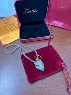 Cartier Panthère Ketting Zilver, Ophalen of Verzenden, Zo goed als nieuw, Zilver, Met hanger