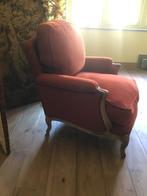 Antieke Queen Ann / Barok fauteuil, Antiek en Kunst, Ophalen