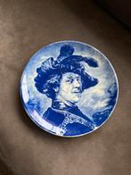 Vintage Boch Delft Wandbord Rembrandt, Ophalen of Verzenden