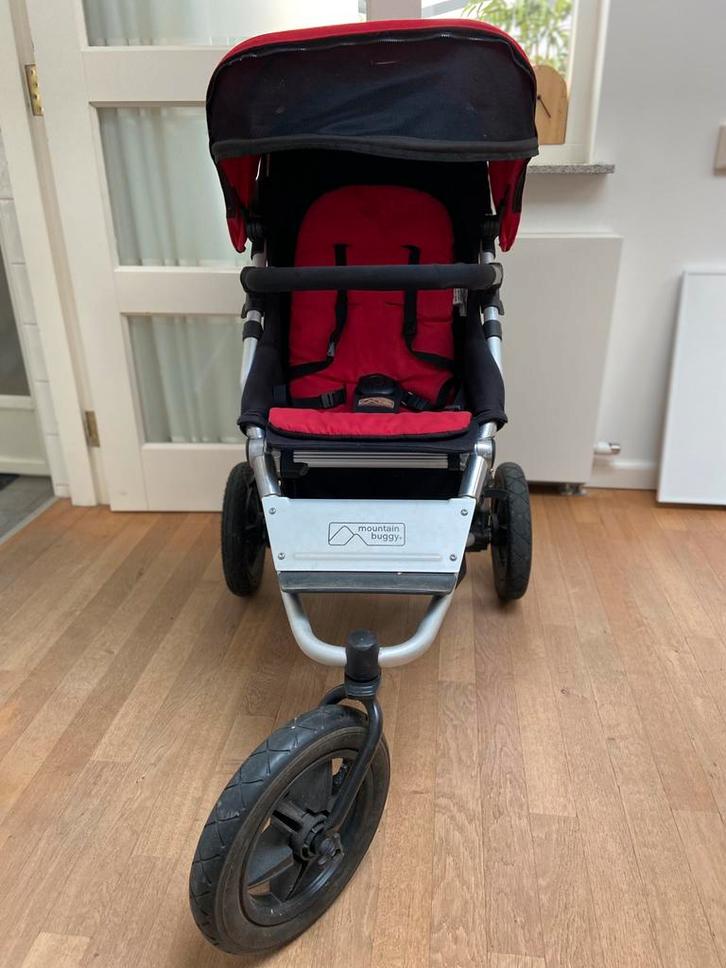 Mountain buggy driewieler, Kinderen en Baby's, Kinderwagens en Combinaties, Gebruikt, Kinderwagen, Overige merken, Luchtbanden