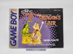 Dragon's Lair - Nintendo Game Boy Instruction Manual - SCN, Spelcomputers en Games, Games | Nintendo Game Boy, Avontuur en Actie