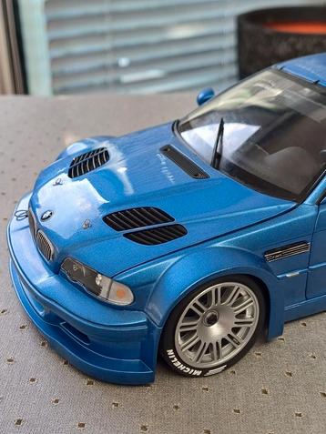 BMW M3 GTR "E46" Dealer Edition Estoril Blauw Zeldzaam  beschikbaar voor biedingen