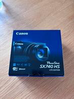 Canon PowerShot SX740 HS zwart, Audio, Tv en Foto, Fotocamera's Digitaal, Canon, Compact, Nieuw, Ophalen of Verzenden