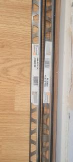 2 tegelstrips Schlüter 3 meter, Doe-het-zelf en Verbouw, Ophalen, Kunststof, Nieuw, 250 cm of meer