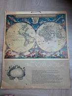 Oude Shell kalender 1960 landkaarten, Gelezen, Ophalen of Verzenden, Landkaart, Willem Janszoon