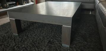 Salontafel met rvs accenten  beschikbaar voor biedingen