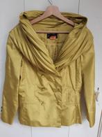 Gala kerst colbert lime kleur, zijden look, mt 38 als nieuw, Kleding | Dames, Jasjes, Kostuums en Pakken, Ophalen of Verzenden