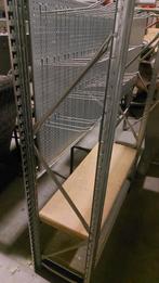 Mooie winkelstelling, stellingkast/rek met haken.en schap.., Ophalen, Zo goed als nieuw