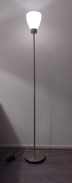 Vintage glazen kelk vloerlamp, Ophalen of Verzenden, Gebruikt, Glas, 150 tot 200 cm