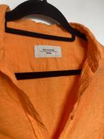 Weekend MaxMara oranje linnen blouse lang maat 32, Info@marcolin.com, Max Mara, Oranje, Ophalen of Verzenden