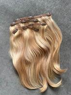 Supermooie clip in extensions warm blond (echt haar), Sieraden, Tassen en Uiterlijk, Uiterlijk | Haarverzorging, Ophalen of Verzenden